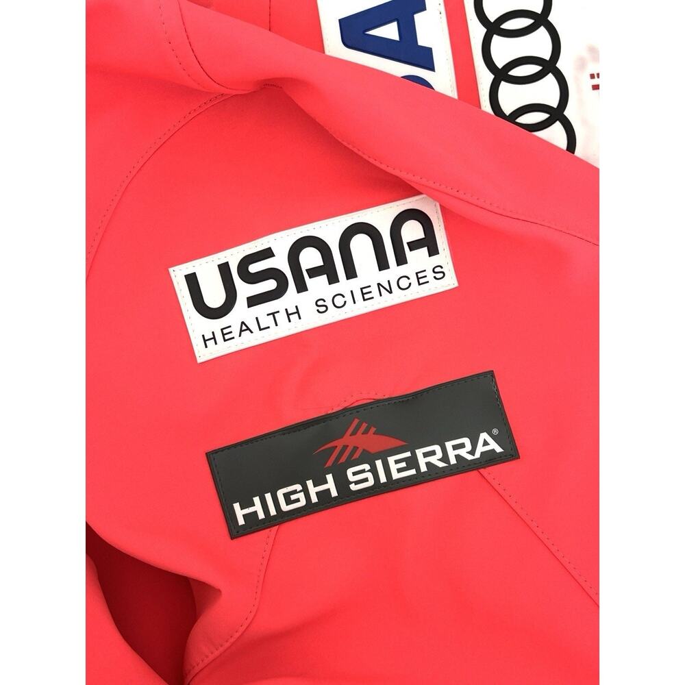 Spyder US Ski Medical Team Softshell Jacket Womens 3XL Neon Pink Full Zip - Picture 5 of 11